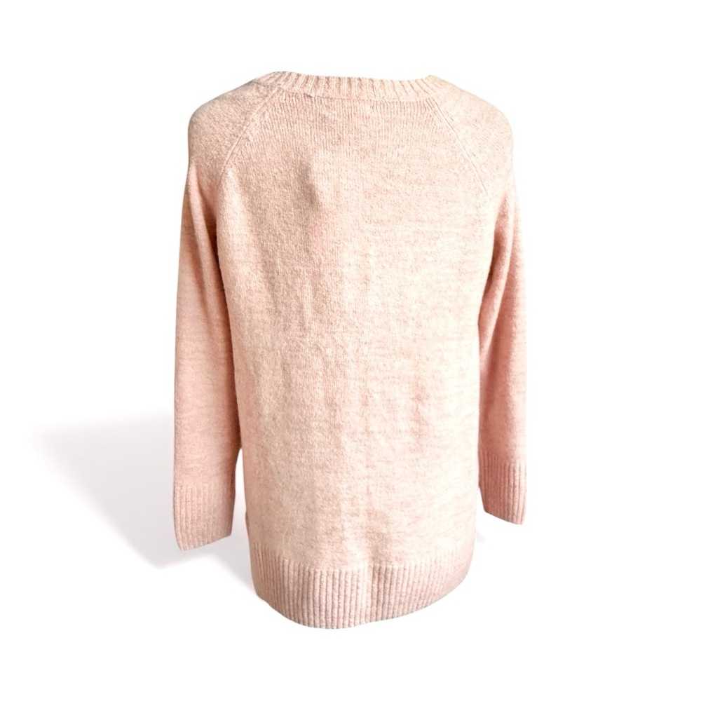 LC Lauren Conrad Ugly Xmas Sweater Blush Sweater with Narwhal - Picture 5 of 9